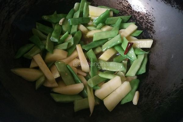 豆角土豆焖面的做法图解6