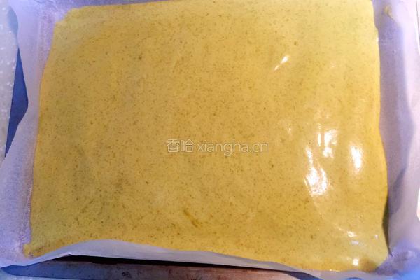 抹茶红豆蛋糕的做法图解9