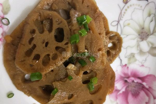 醋溜莲藕的做法图解3