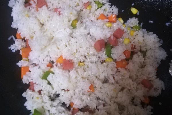 蛋炒饭的做法图解4
