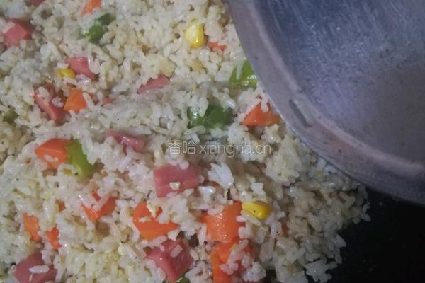 蛋炒饭的做法图解5
