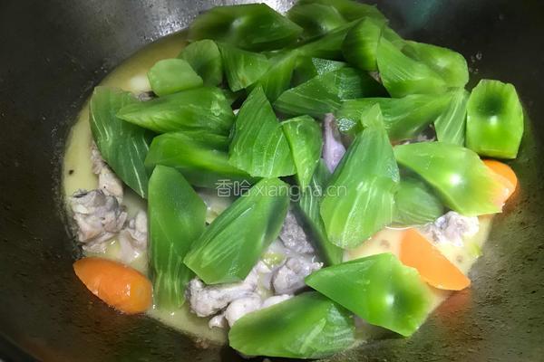 青笋烧兔(白味)的做法图解7