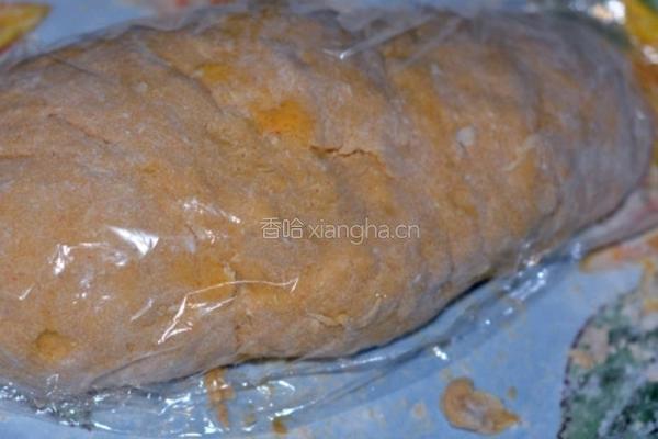 豆沙馅柿子饼的做法图解3