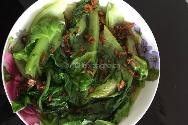 白灼生菜的做法图解7