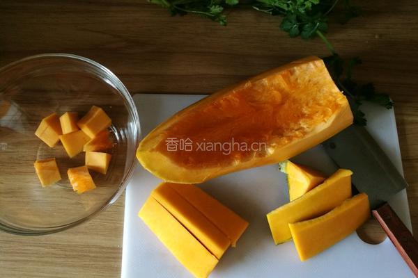 南瓜粥的做法图解2