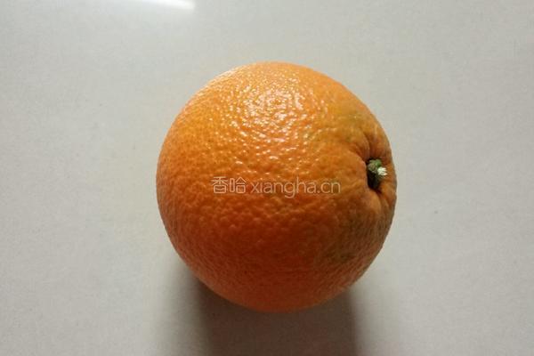 香橙蒸蛋的做法图解1