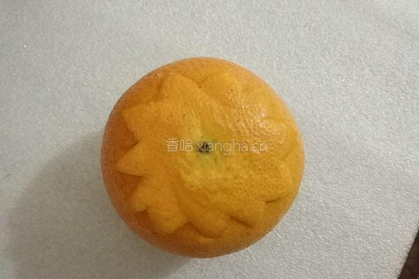 香橙蒸蛋的做法图解11