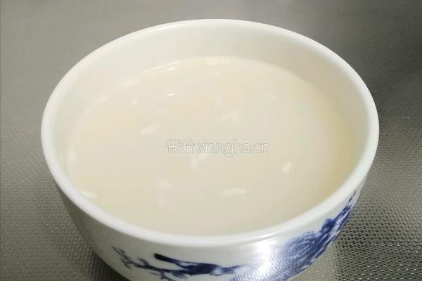 米酒馒头的做法图解1