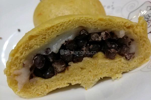 馅中馅豆沙包