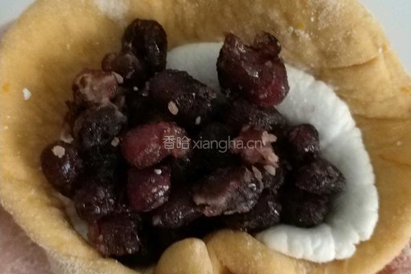 馅中馅豆沙包的做法图解3