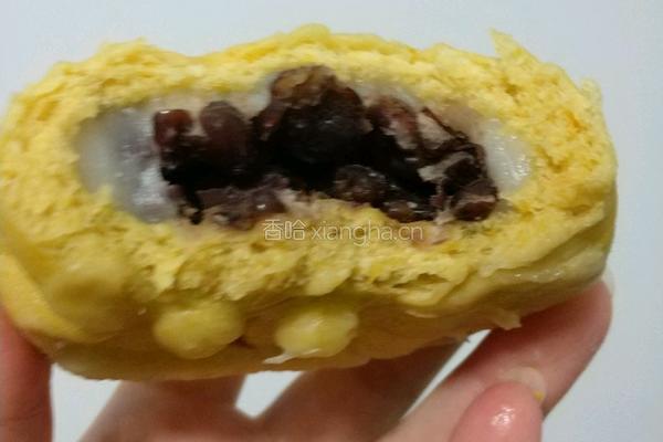 馅中馅豆沙包的做法图解8