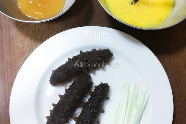 鲍汁水蛋海参的做法图解2