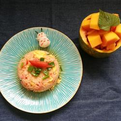 番茄鸡蛋炒饭的做法[图]