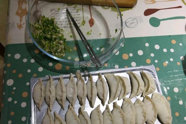 芹菜饺子的做法图解4