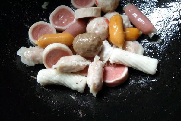 丸子豆腐青菜汤的做法图解2