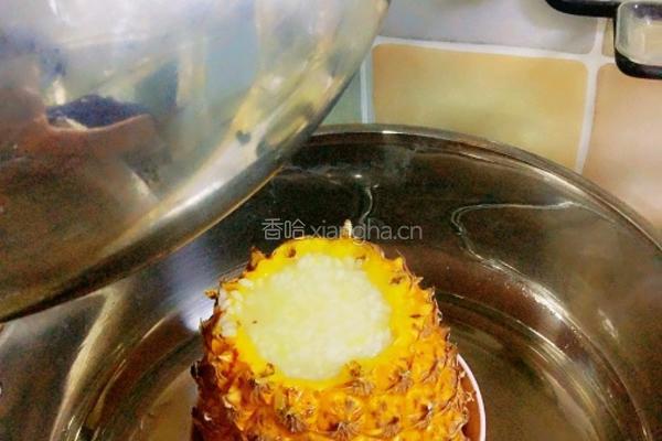 傣家菠萝饭的做法图解4