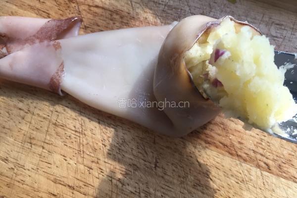 烤鱿鱼土豆泥的做法图解9