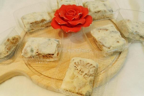 焦糖味坚果雪花酥的做法图解12