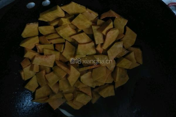 南瓜豆腐汤的做法图解3