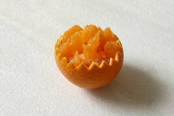 香橙小花篮的做法图解11