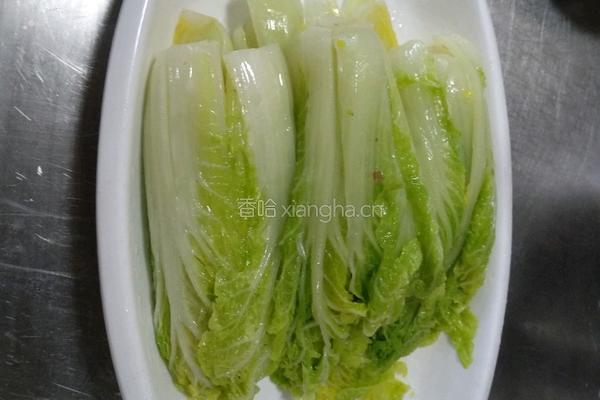 鸡汁娃娃菜的做法图解3