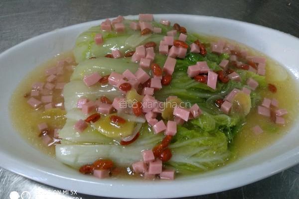 鸡汁娃娃菜的做法图解6