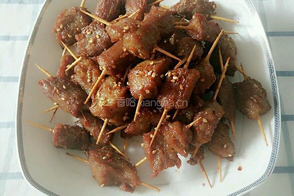 牙签肉的做法图解5