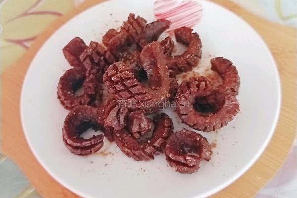 干炸腰花