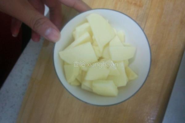 茄子炖土豆的做法图解2