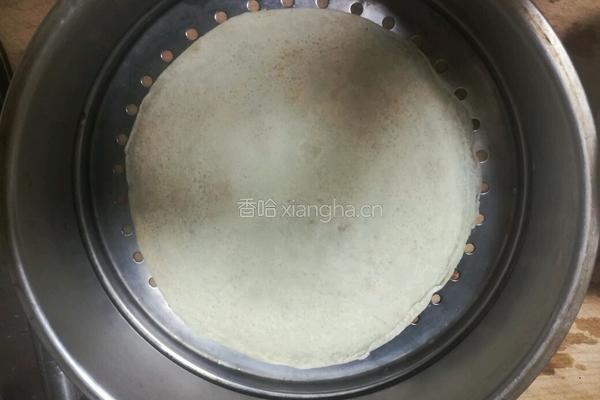 素炒煎饼的做法图解3