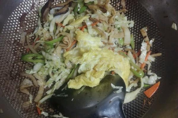 素炒煎饼的做法图解10