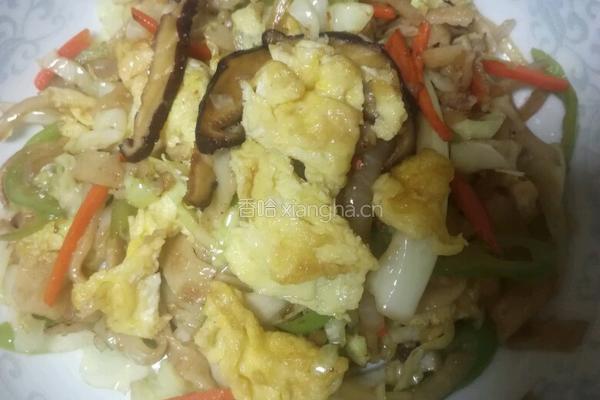 素炒煎饼的做法图解11