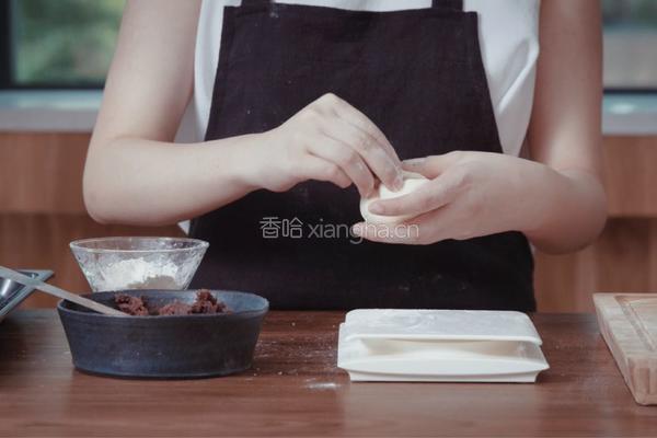 红豆面包的做法图解4