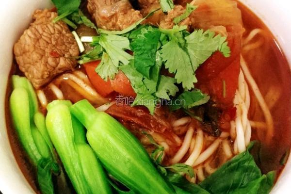 番茄牛肉面的做法图解8