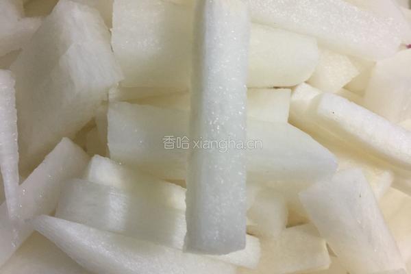 泡菜萝卜的做法图解1