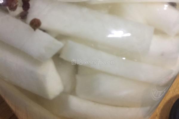 泡菜萝卜的做法图解3