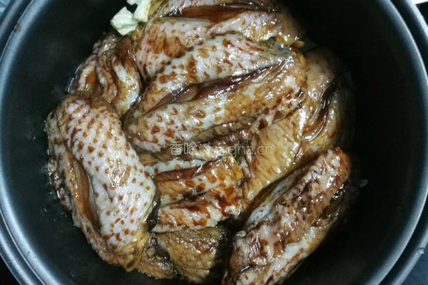 电饭锅焖鸡翅（懒人必备）的做法图解6