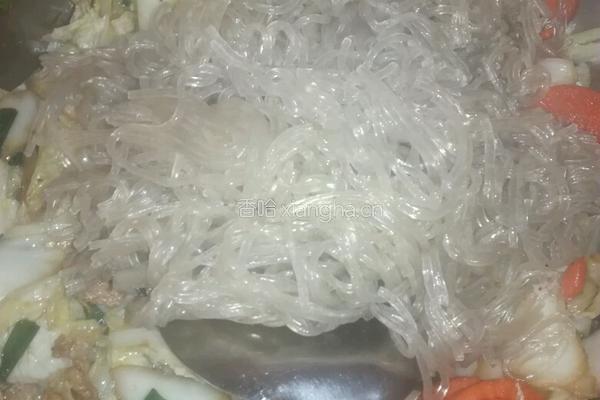家常白菜炖粉条的做法图解13
