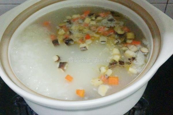 皮蛋瘦肉粥的做法图解11