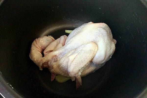 电饭煲盐焗鸡的做法图解6
