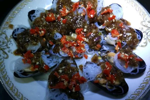 蒜蓉粉丝贻贝的做法图解10
