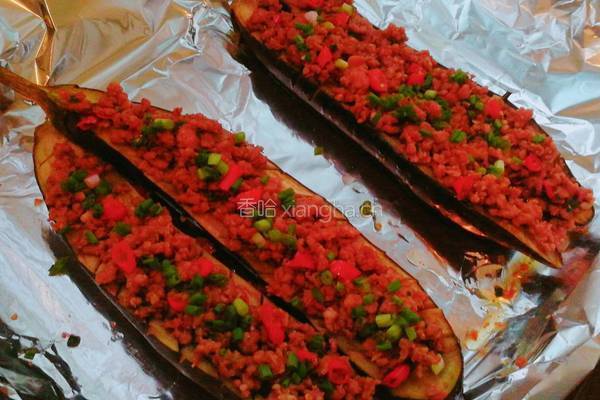 肉末烤茄子的做法图解11