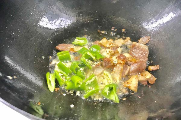 五花肉炒扁豆的做法图解11