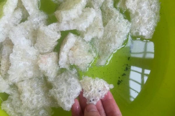 爆沙猪皮干（浮皮）的做法图解2