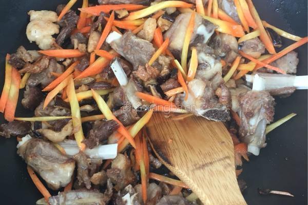 羊肉咸干饭的做法图解4
