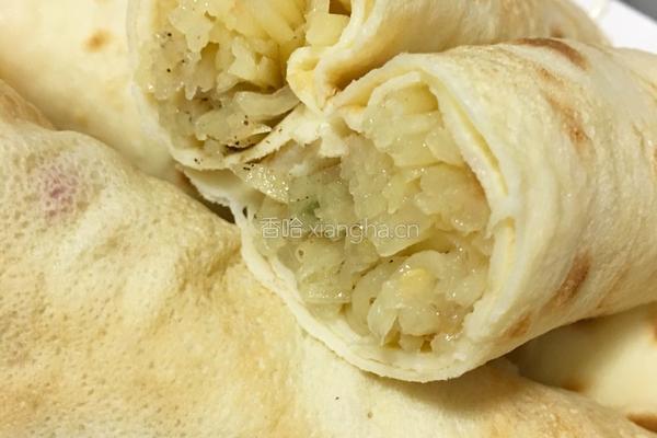 土豆卷饼的做法图解7