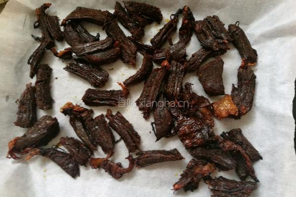 自制烤箱版牛肉干的做法图解4