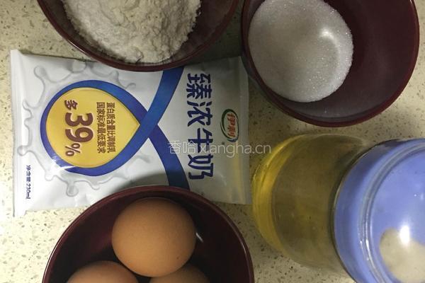6寸戚风蛋糕（家庭简介版）的做法图解1
