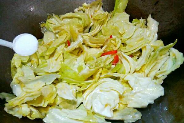 糖醋莲白的做法图解18