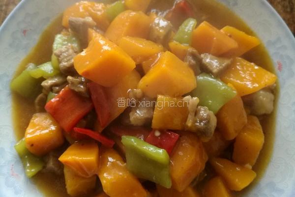 南瓜炖牛肉的做法图解11